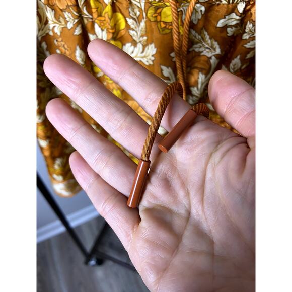 Zimmermann Andie Silk Terracotta Floral Shorts size US 6 - Picture 3 of 7